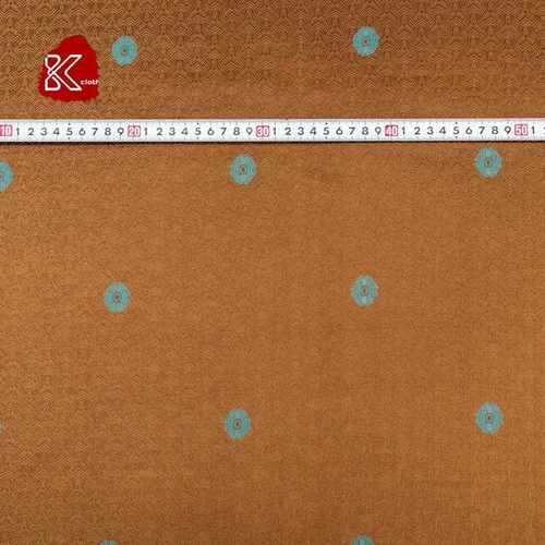 新款直销外贸织锦缎藏族音响布防尘罩网 汉服茶杯垫布料提花古风