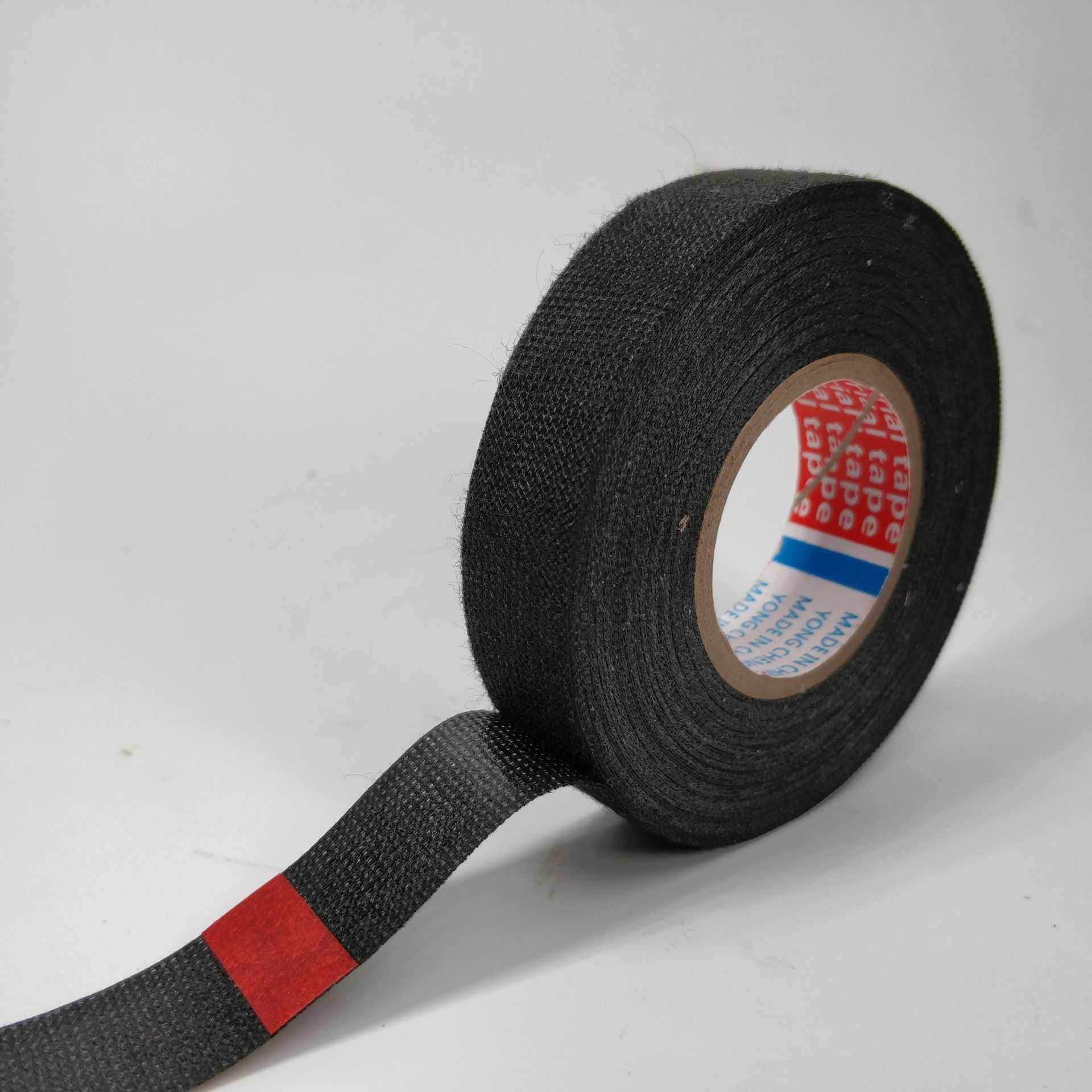 新款直销YC 51618黑色绒布线束胶带 汽车线束胶带耐高温 绒布胶带,电子/电工,电工胶带,淘宝优惠券,粉丝福利购,淘宝优惠卷