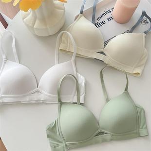无 薄款 新款 直销奶油甜甜泡芙无痕内衣女小胸平胸收副乳防下垂夏季