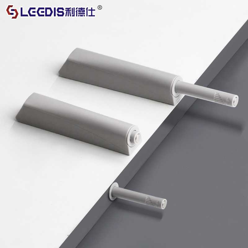 新款直销直销铝合金柜门反弹器 现货橱柜衣柜门免拉手按压自弹器8