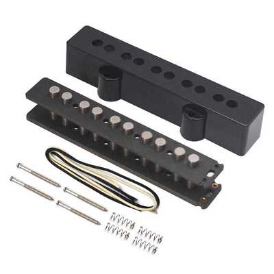 新款直销5弦JB贝司拾音器DIY套件Alnico5磁铁拾音器散件手工拾音