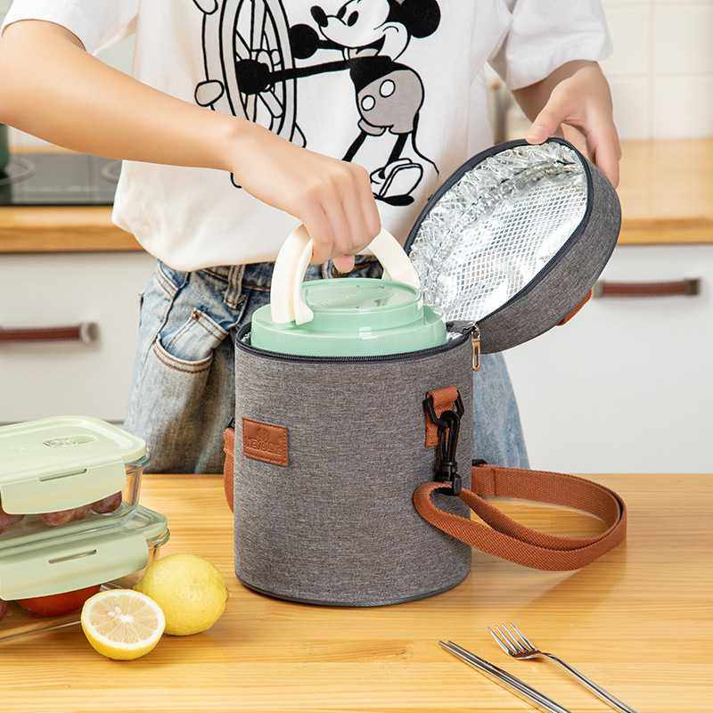 新款直销现货加厚防水铝箔保温袋饭盒包 韩版便当包手提午餐包冰,收纳整理,便当包,淘宝优惠券,粉丝福利购,淘宝优惠卷