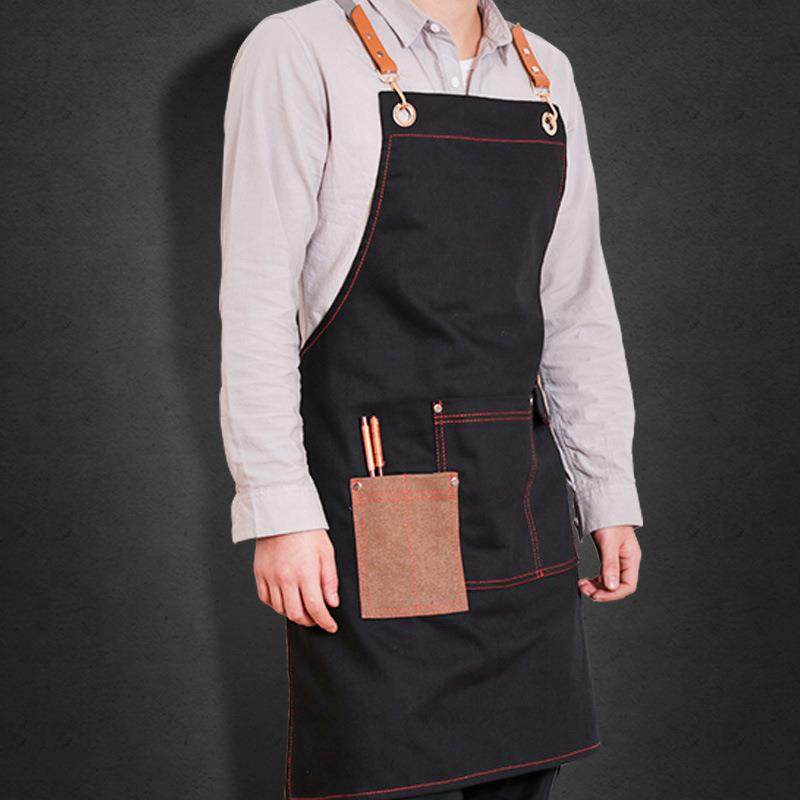 新款直销围裙帆布咖啡师定制logo奶茶蛋糕理发店中餐厅服务员工作,家庭/个人清洁工具,围裙套装,淘宝优惠券,粉丝福利购,淘宝优惠卷