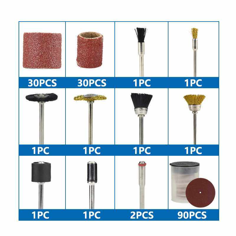 新款直销跨境热销 160件套电磨配件盒装套装 DIY多功能电磨机配件,标准件/零部件/工业耗材,磨头,淘宝优惠券,粉丝福利购,淘宝优惠卷