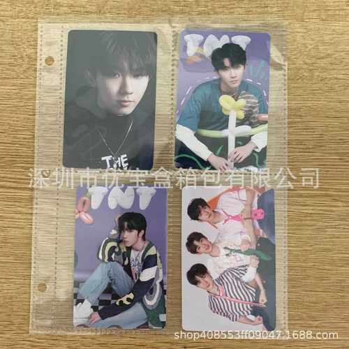 新款直销宝可梦卡册4卡册页活页替芯4格活页名片夹PP相册收纳册证