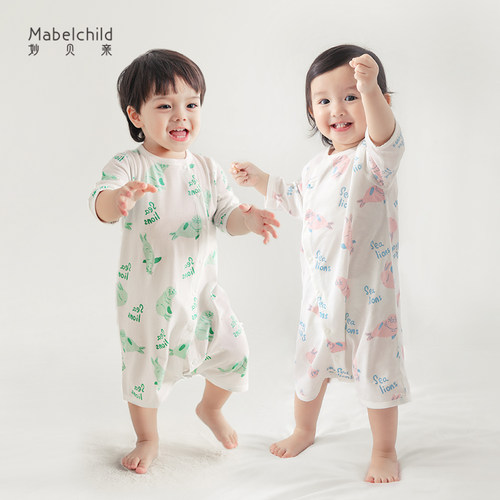 妙贝亲夏季家居服睡袍