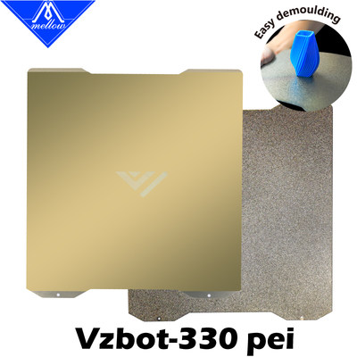 Mellow VzBoT330带有磁性贴纸双面PEI涂层3D打印机弹簧板