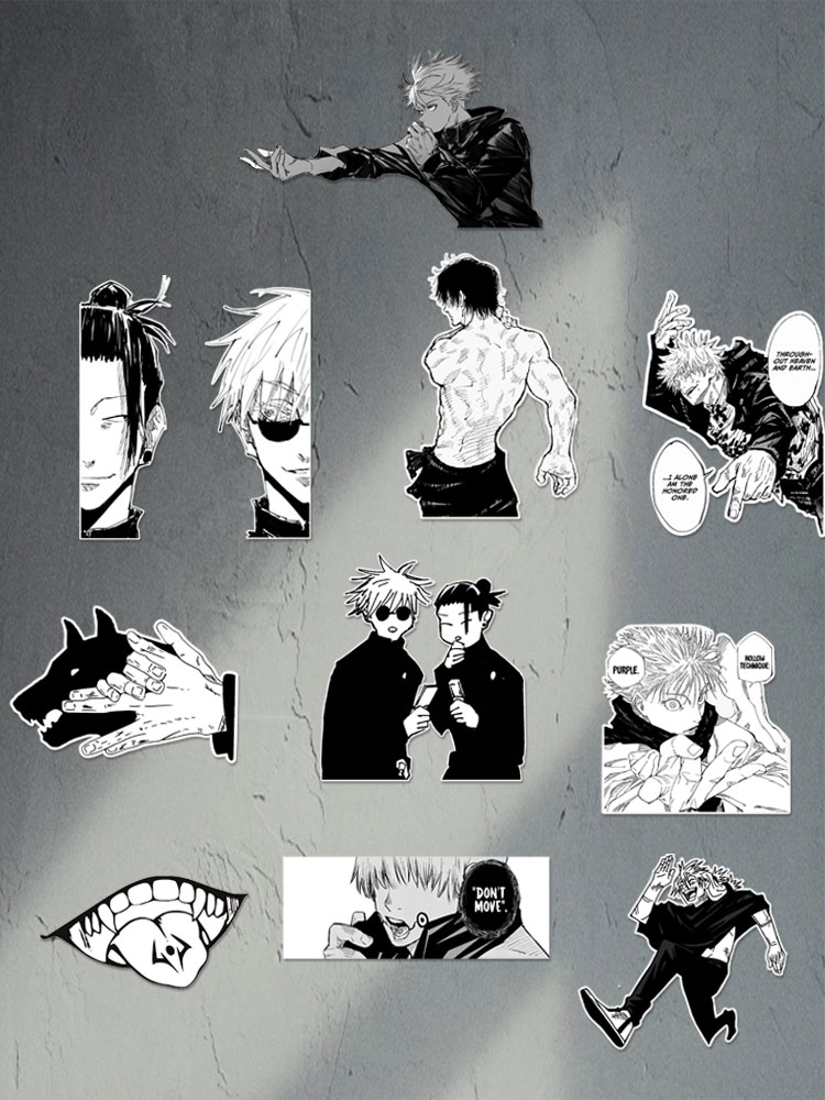 咒术回战PVC防水防晒贴纸