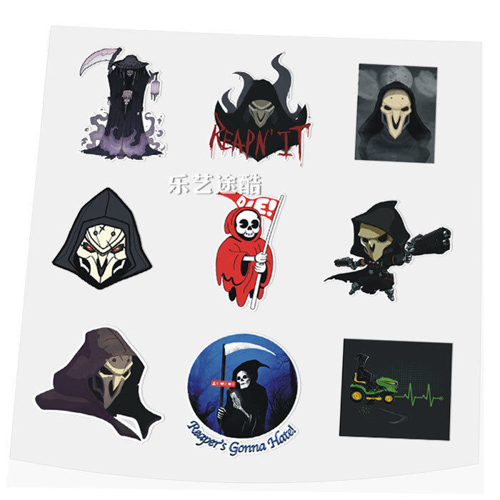 游戏头像行李箱车贴