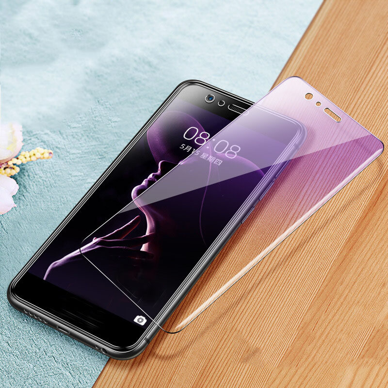 华为p10lite钢化膜高清手机贴膜华为p10青春版玻璃紫光保护膜