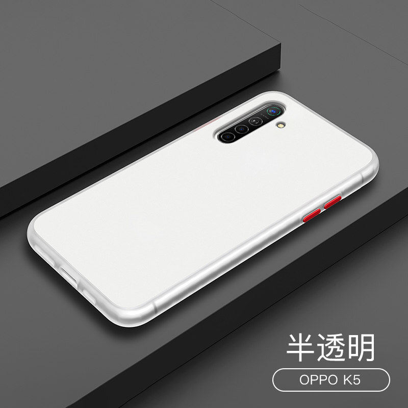 海罗威oppok5手机壳新款磨砂防摔保护液态硅胶全包超轻薄软网红壳