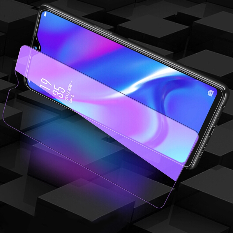 oppoa73钢化膜2020版全屏覆盖防摔蓝光高清防爆保护手机贴膜适用