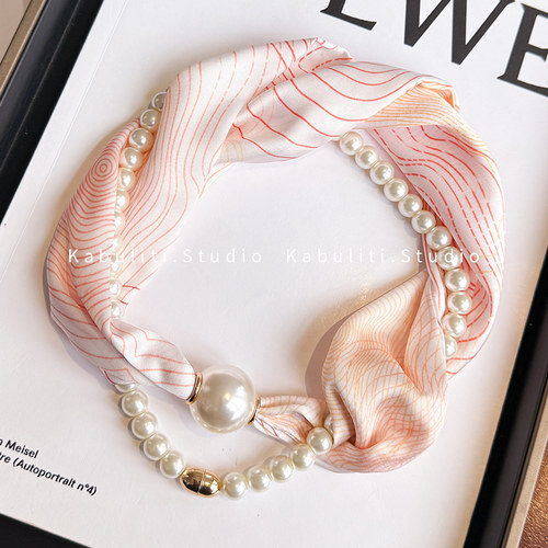 珍珠磁吸扣方便快捷系脖穿搭