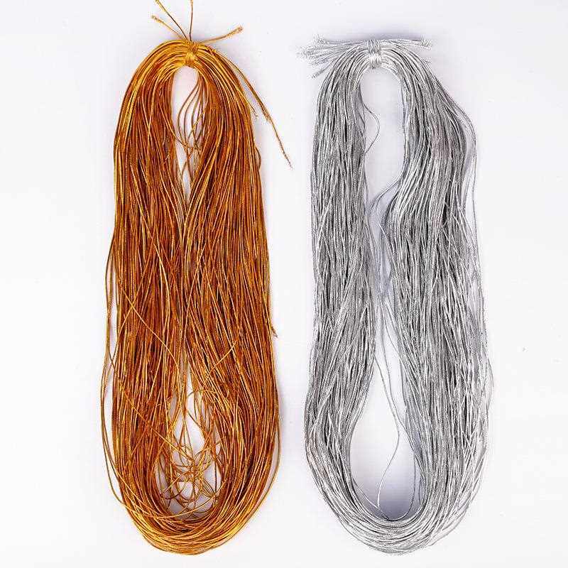 新款直销现货金丝银丝松紧绳 0.8-2mm彩色弹力绳 发绳圆松紧带,纺织面料/辅料/配套,服装松紧带,淘宝优惠券,粉丝福利购,淘宝优惠卷