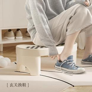 直销家用马桶凳脚踩凳子厕所蹲坑坐便神器垫脚小凳子新款 新款 塑料