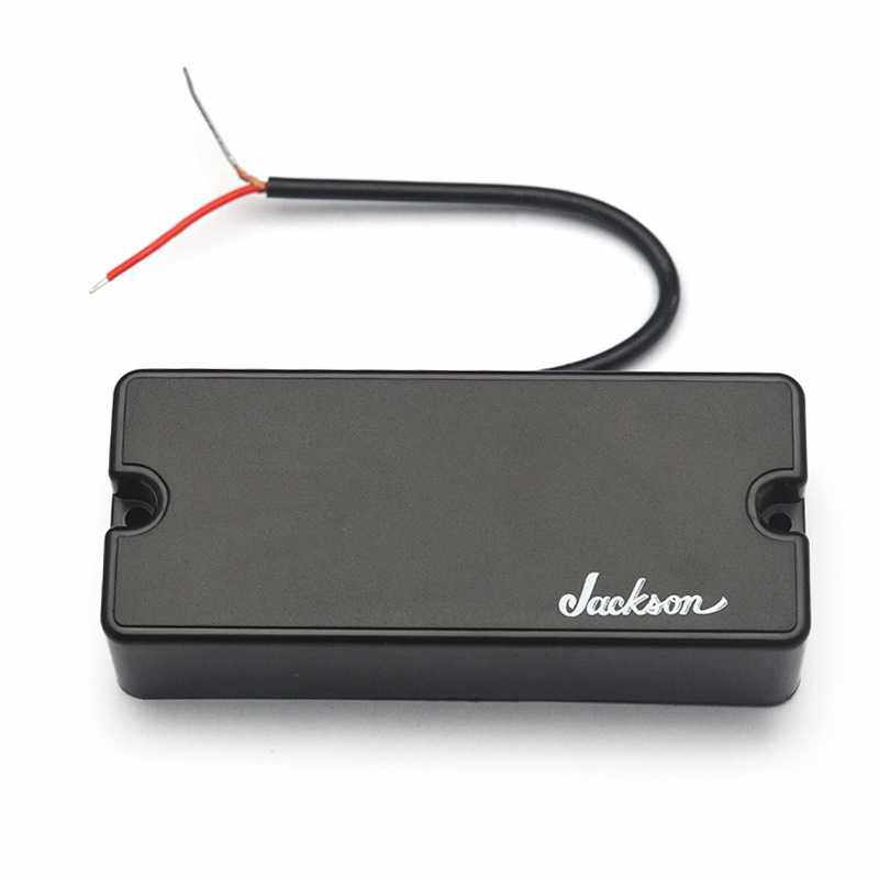 新款直销JACKSON贝斯拾音器四弦五弦拾音器高输出拾音器原厂 黑色