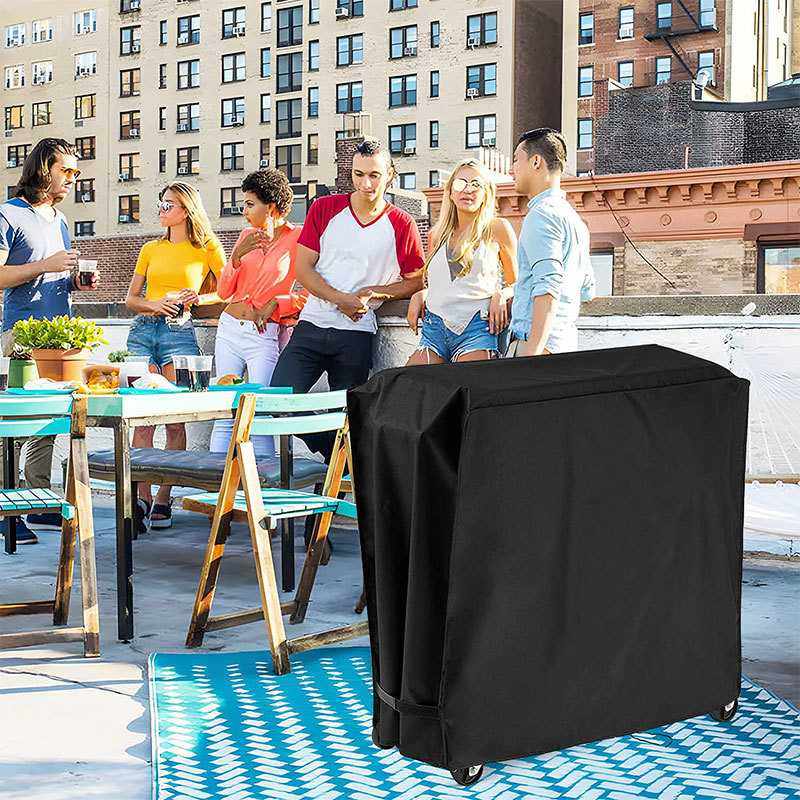 新款直销炒冰机冷饮车罩 手推式冷藏车罩 户外派对冷却器保护套8