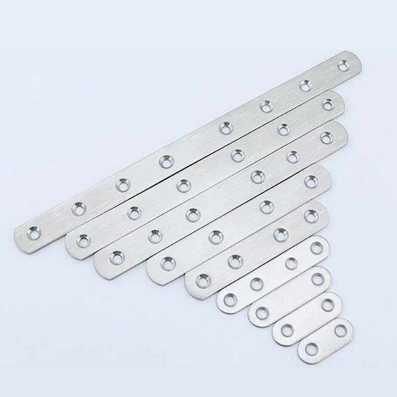 新款直销不锈钢一字平直码家具角码铁层板托连接件片平角片一字角,基础建材,层板拖,淘宝优惠券,粉丝福利购,淘宝优惠卷