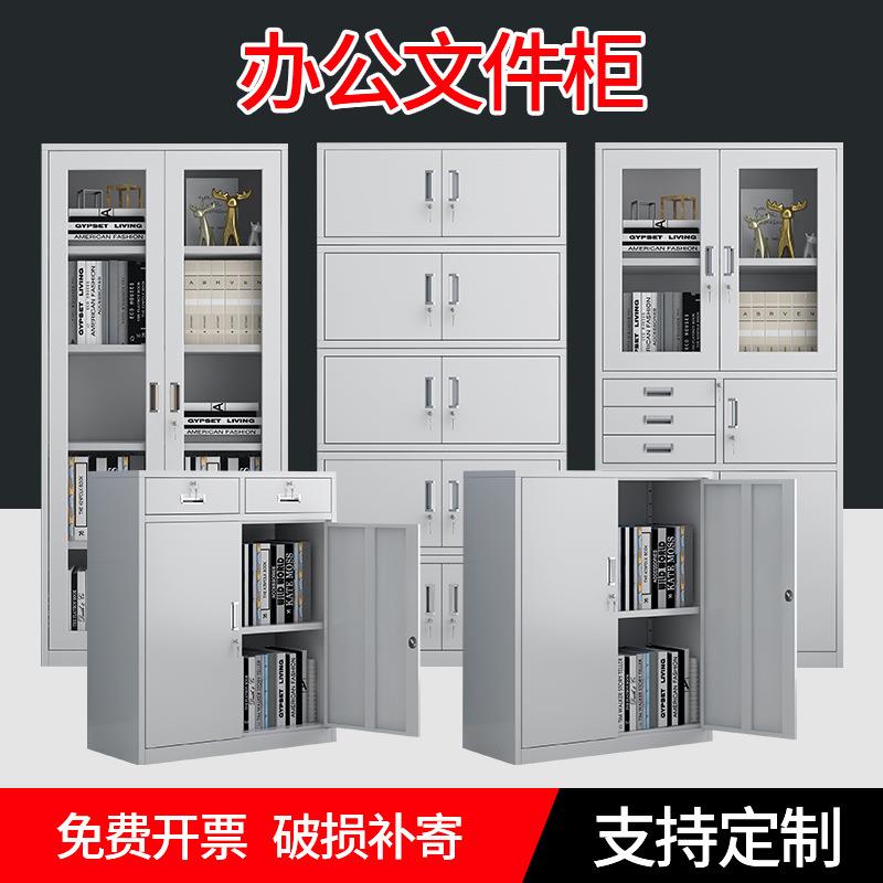 新款直销加厚钢制文件柜办公资料柜档案柜财务凭证柜手机储存柜带
