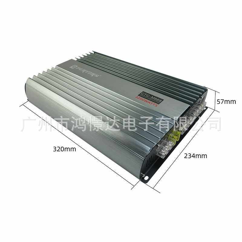 新款直销汽车音响改装功放QPERTORS帕特斯 四路功放 4声道 CTC-M6
