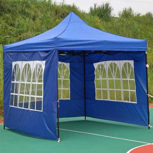 新款直销2*2 户外广告帐篷折叠摆摊雨棚四角大伞隔离帐篷围布挡风