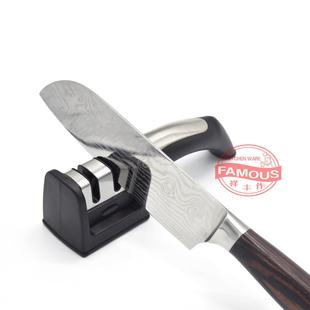 新款 家用厨房磨刀器 直销直销厨房磨刀器 多功能手持钨钢磨刀器