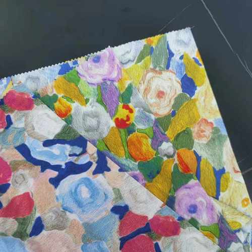 新款直销60支110棉布数码印花现货服装鞋帽家居棉袄彩色油画莫奈