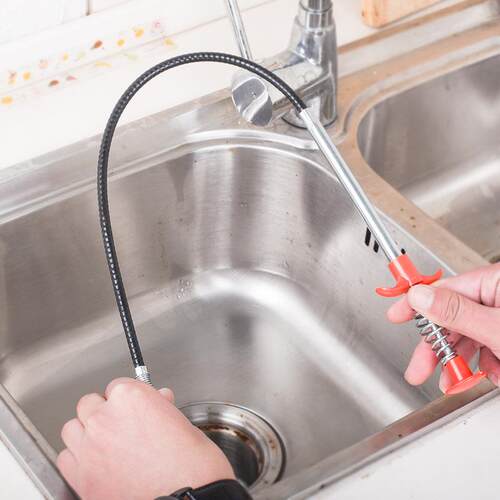 新款直销带抓手下水道疏通器通下水道管道工具马桶地漏防堵塞毛发