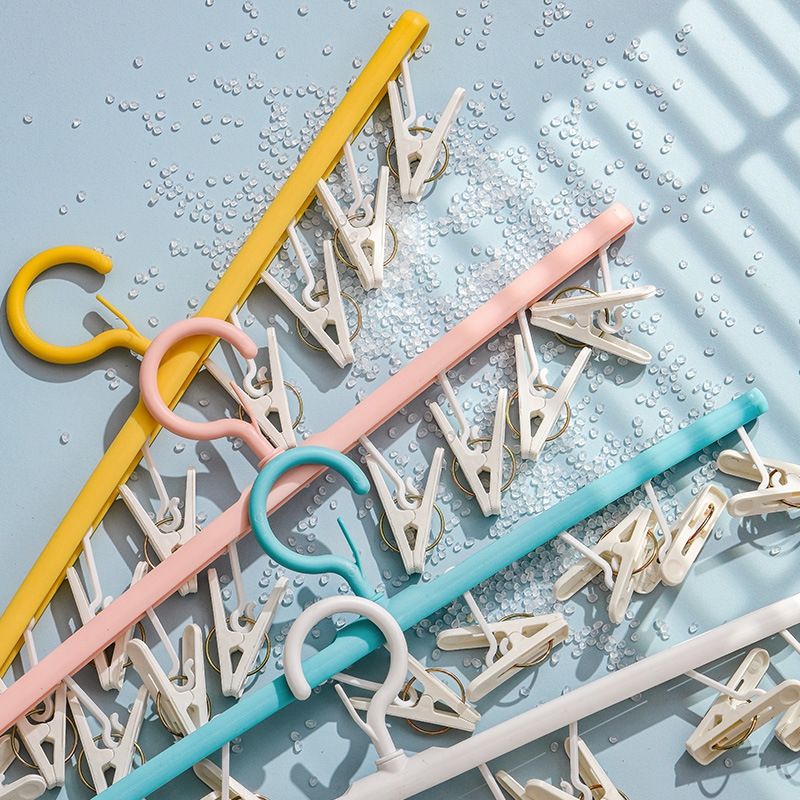 新款直销卧室储物柜内衣袜子夹家用阳台衣物多功能收纳晾衣夹宿舍