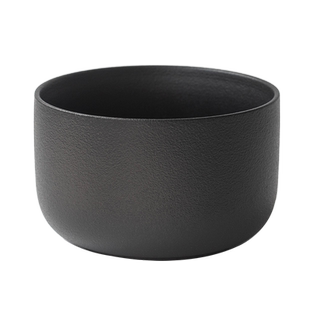 叁旬 黑陶茶洗小号笔洗杯洗家用陶瓷建水日式禅意水盂茶具零配件