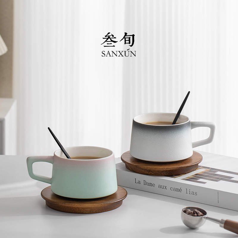 叁旬印象咖啡杯陶瓷高档精致家用