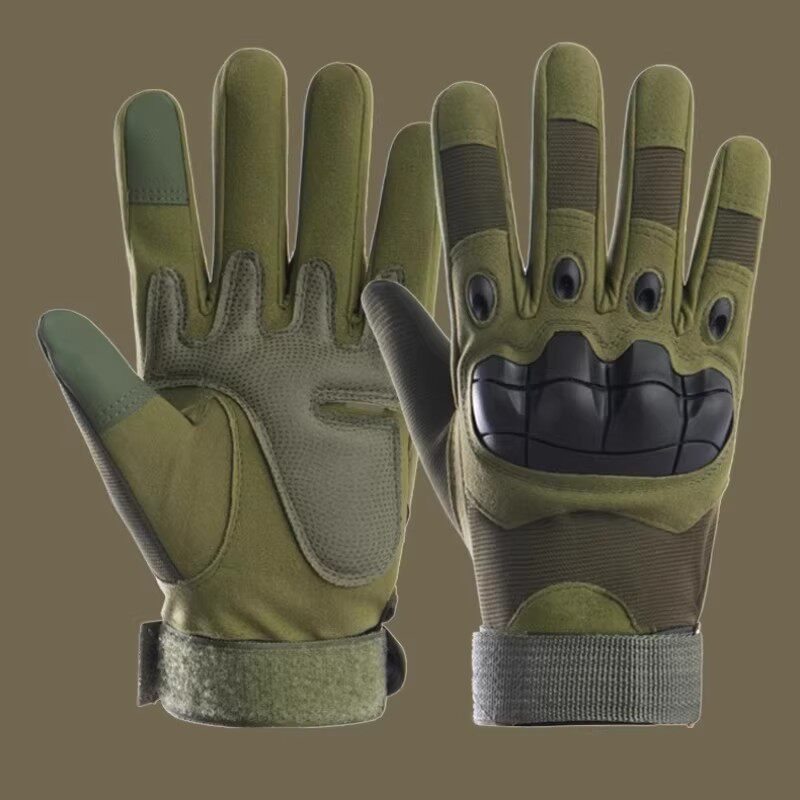 战术手套男户外全指训练军迷透气运动手套骑摩托车缓震女半指手套