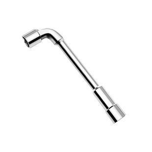 L型套筒扳手六角弯头弯杆穿孔扳手7字型烟斗扳手六套筒汽修扳手