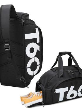 短途旅行包单肩女健身包运动包斜跨行李包手提训练包男旅游双肩包