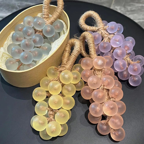 水晶葡萄香皂仿真青提形状整串