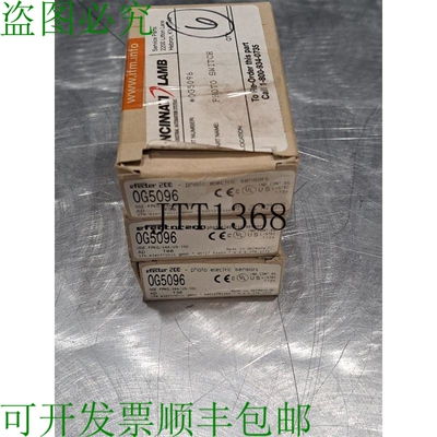 原装供应lote De 3 Ifm Og5096 Oge-fpkg/v4a/us-100 光电传感器