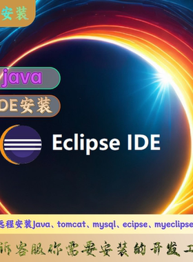远程安装工具java开发软件eclipse工具idea工具netbeans工具