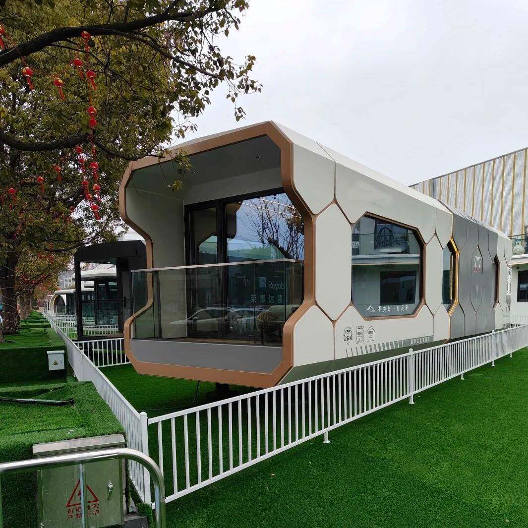 吉林太空舱苹果仓移动房售货亭奶茶店咖啡厅夜市售卖亭景区太空舱