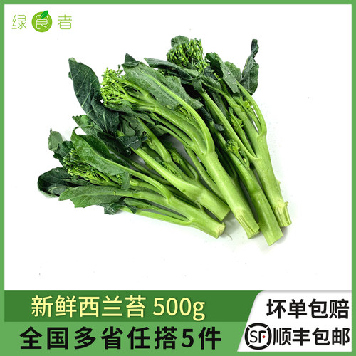 1斤时令青花迷你5件顺丰西兰苔