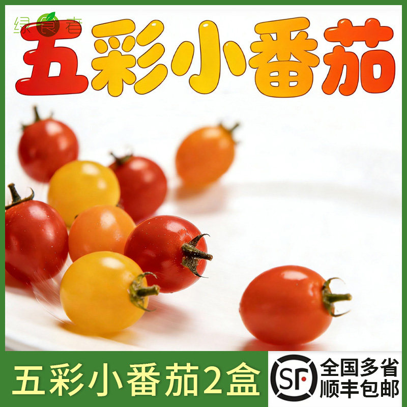 新鲜五彩小番茄900g 彩色迷彩小西红柿番茄酸甜多汁 顺丰包邮,水产肉类/新鲜蔬果/熟食,番茄,淘宝优惠券,粉丝福利购,淘宝优惠卷