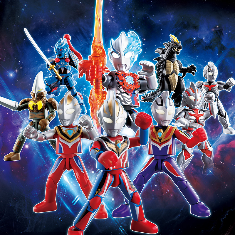 布鲁可玩具积木人奥特曼手办收藏