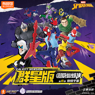 钢铁侠灭霸美国队长手办收藏玩具 布鲁可积木人漫威群星版 新品