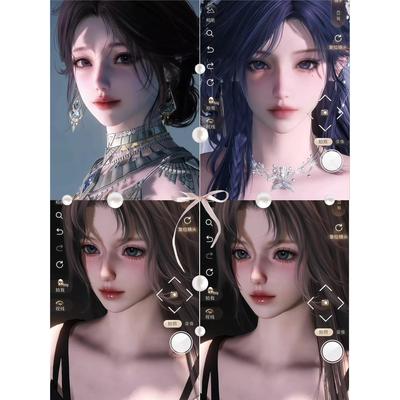 发3 方糖 囚舞 蛊遥 云溪月 恋与深空捏脸