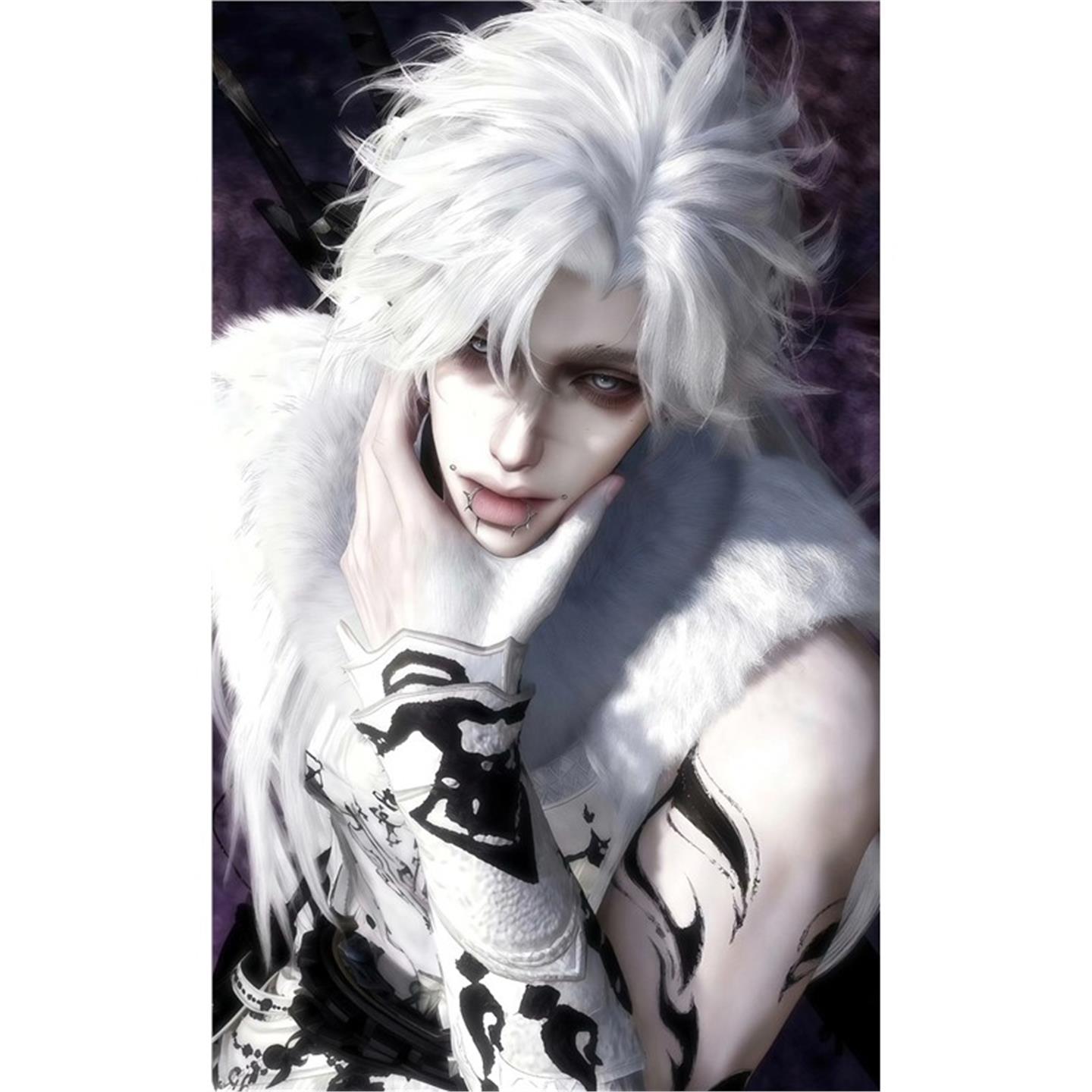 发2 乘黄 超帅成男 逆水寒手游捏脸男通用