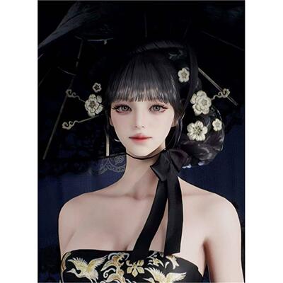 月见 AION2 永恒之塔2捏脸女 台服韩服魔族天族捏脸通用