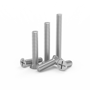 固菲亚304不锈钢十字沉头螺丝钉平头螺栓机丝埋头沉孔M3M4M5M6