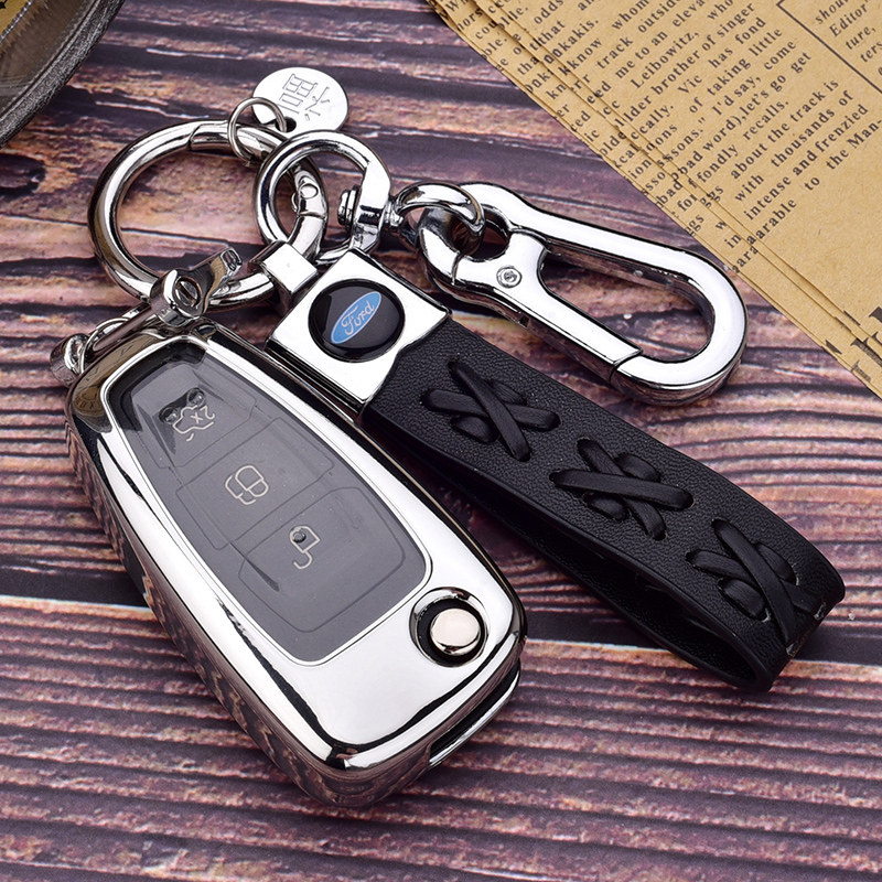 福特汽车钥匙包保护套扣全包高档