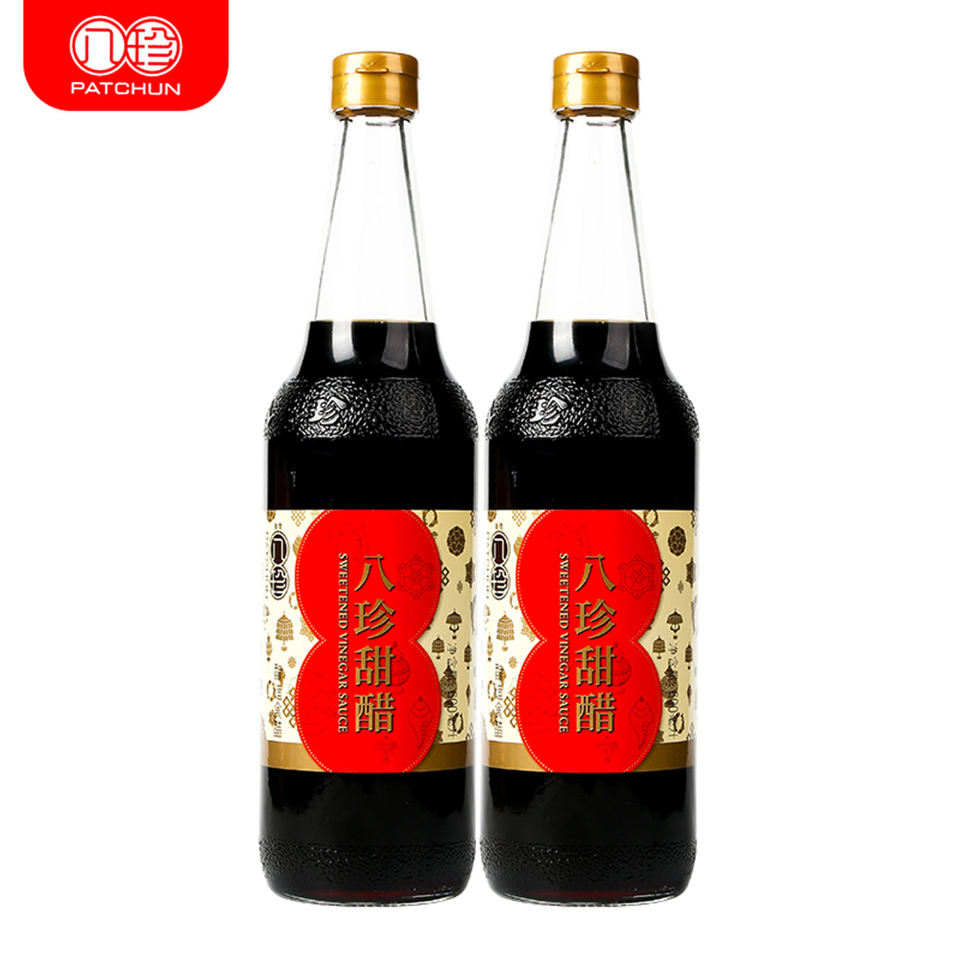 香港八珍甜醋600ml*2瓶装猪脚