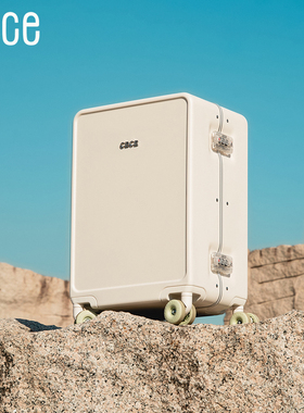 cece2026新款铝框行李箱20寸便携登机箱女学生拉杆箱男旅行密码箱