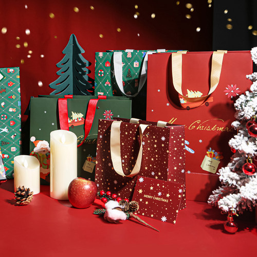一树设计圣诞节礼品袋手提袋
